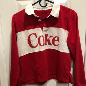 Coke Rugby Crop Top